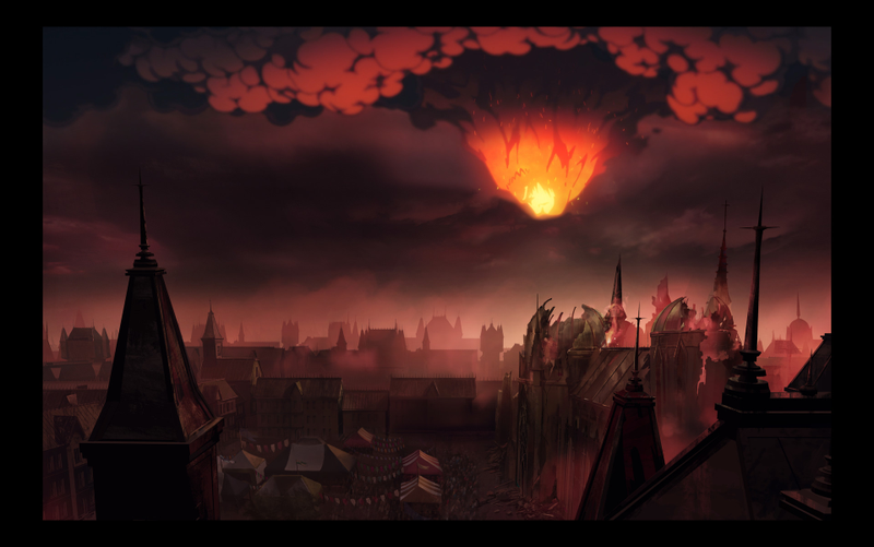 Illustration for article titled The Art Of Castlevania's Netflix Series
